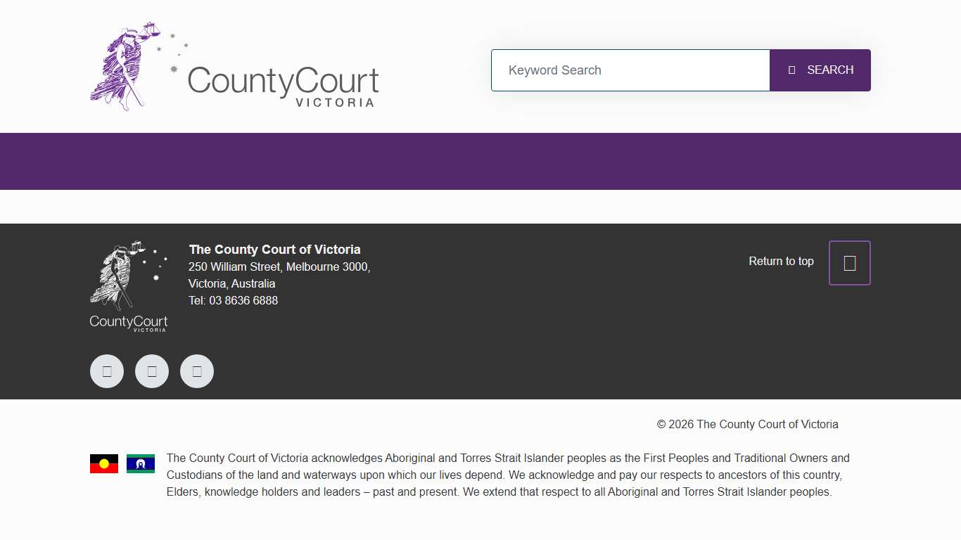 County Court of Victoria - County Court of Victoria